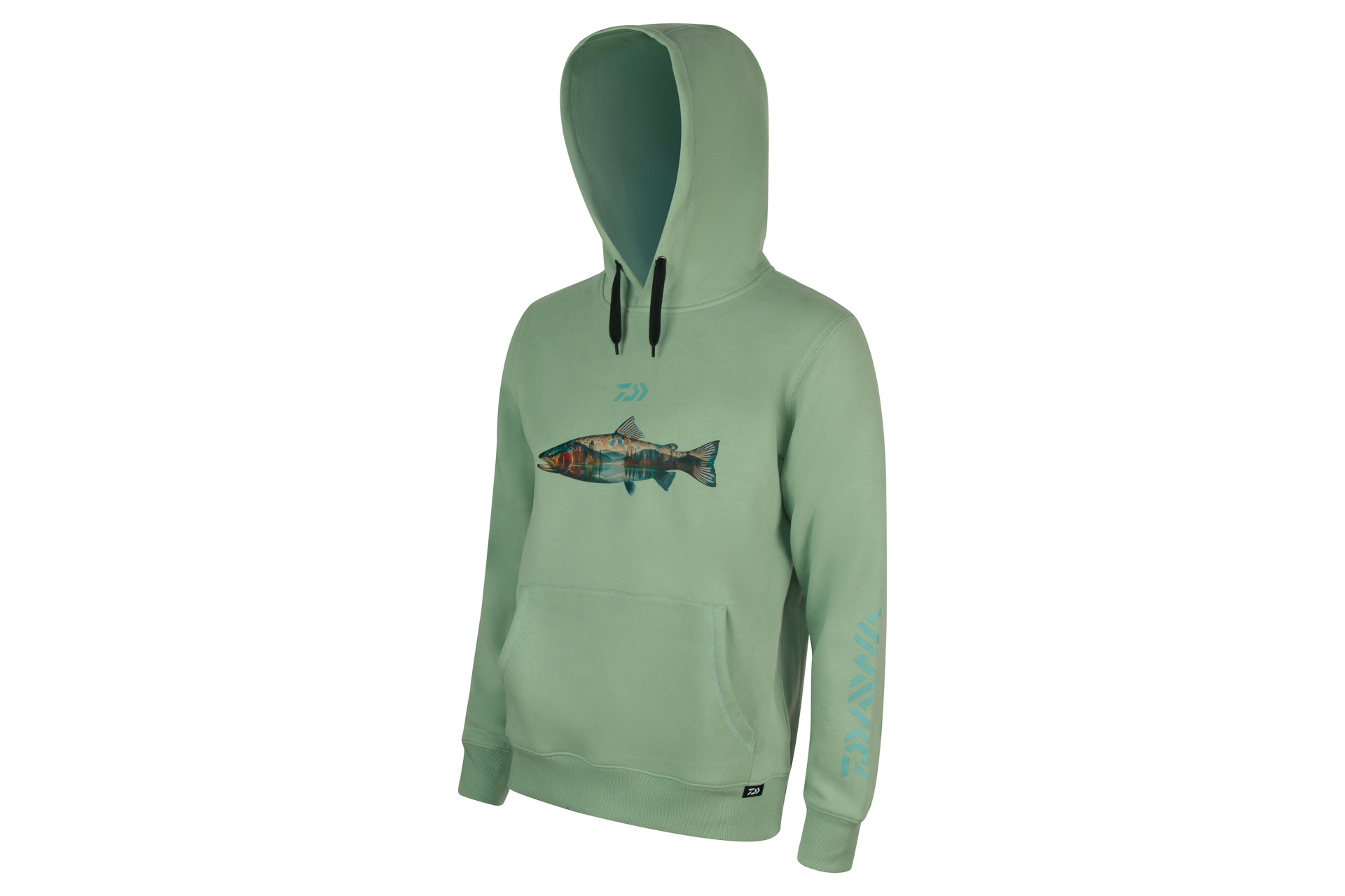 Daiwa Hoodie Trout <span>| Kapuzenpullover | pistaccio</span>