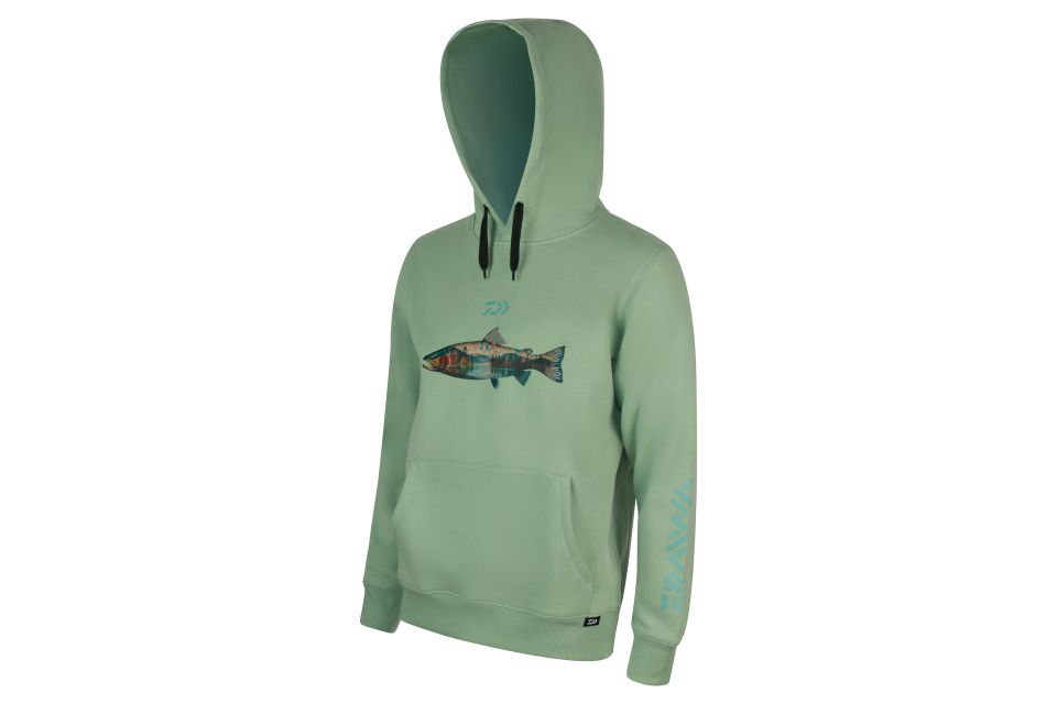 Daiwa Hoodie Trout <span>| Kapuzenpullover | pistaccio</span>