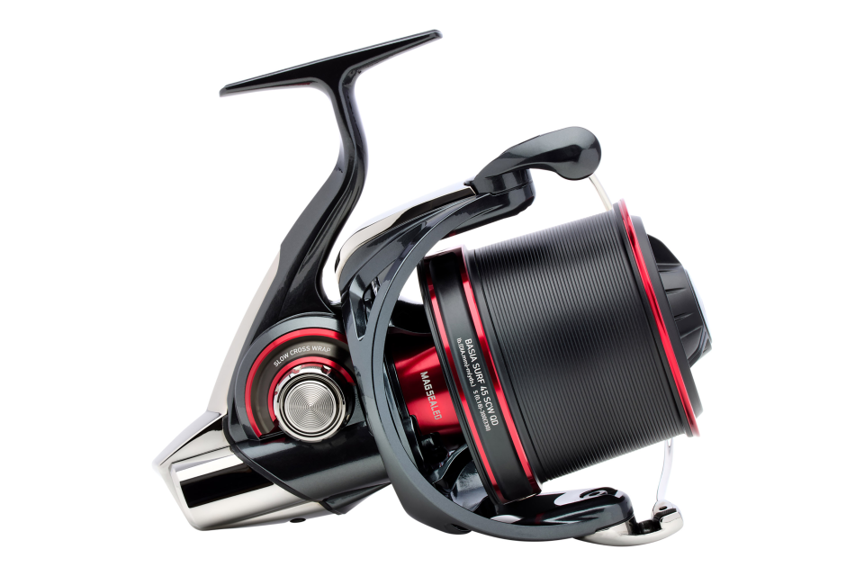 26 Tournament Basia Surf 45 SCW QD <span>| Big Pit Rolle | mit 45mm Spulenhub</span>