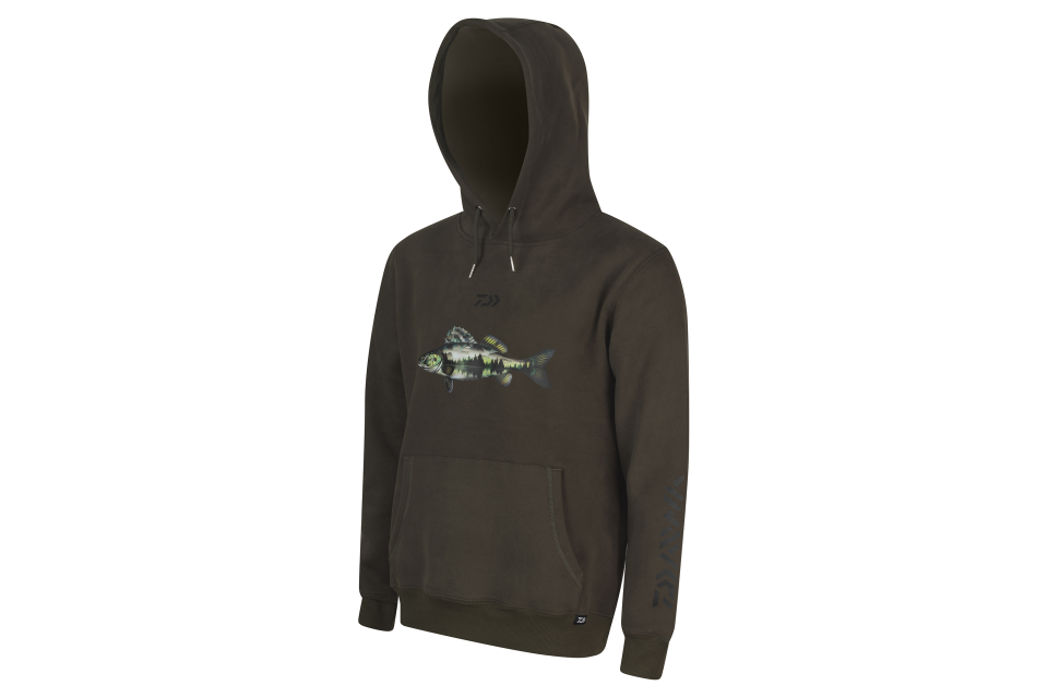 Daiwa Hoodie Zander <span>| Kapuzenpullover | dark olive</span>