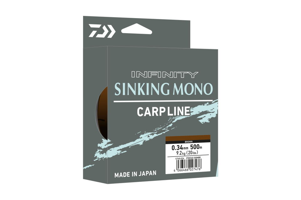 Infinity® Sinking Mono <span>| Monofilschnur | 500m | dunkel oliv</span>