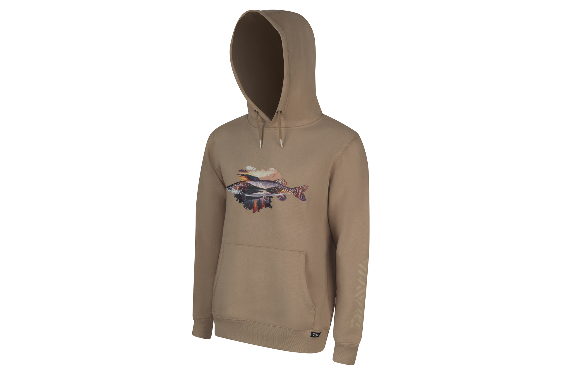 Daiwa Hoodie Pike <span>| Kapuzenpullover | sand</span>