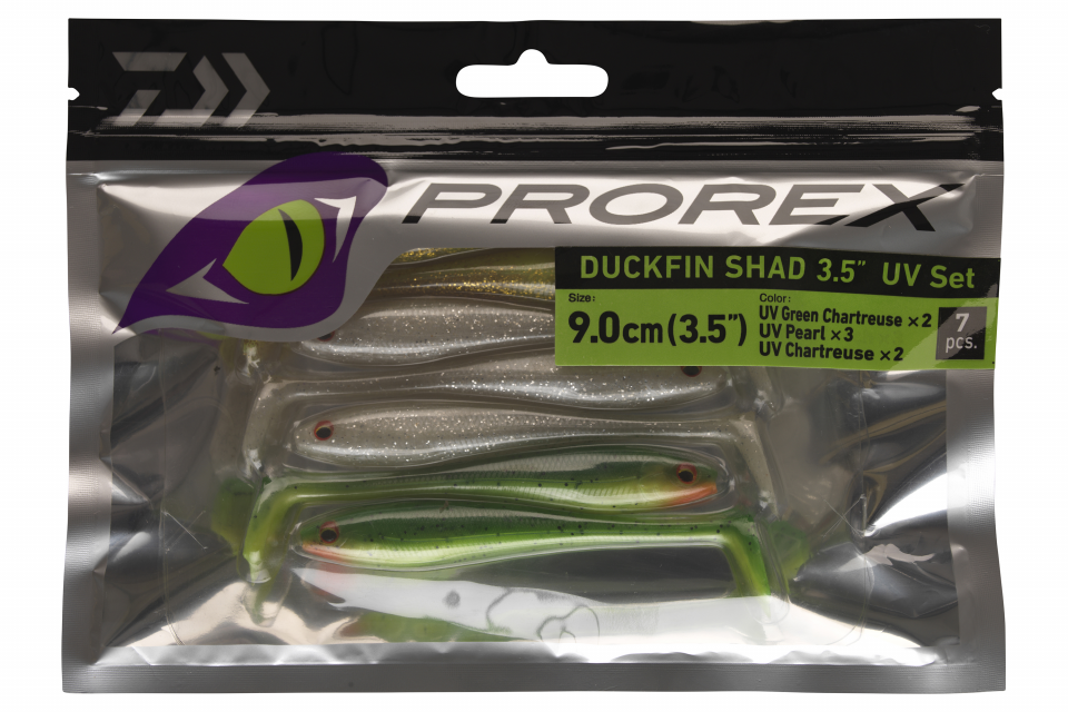Prorex Duckfin Shad | UV Set <span>| Gummifisch-Sortiment</span>