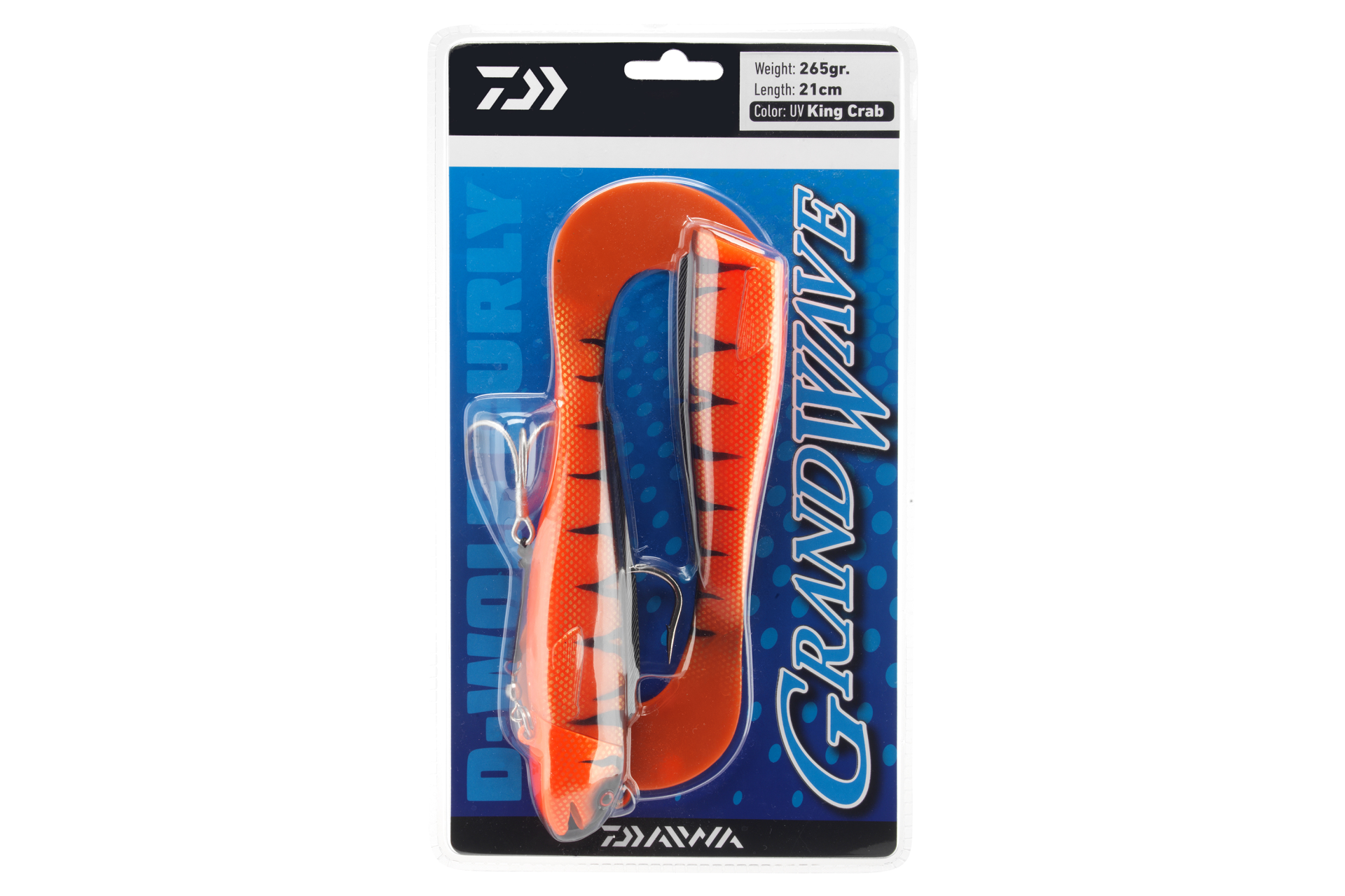 GrandWave D-Wolf Curly | 210mm <span>| Gummifisch | Ready To Fish</span>
